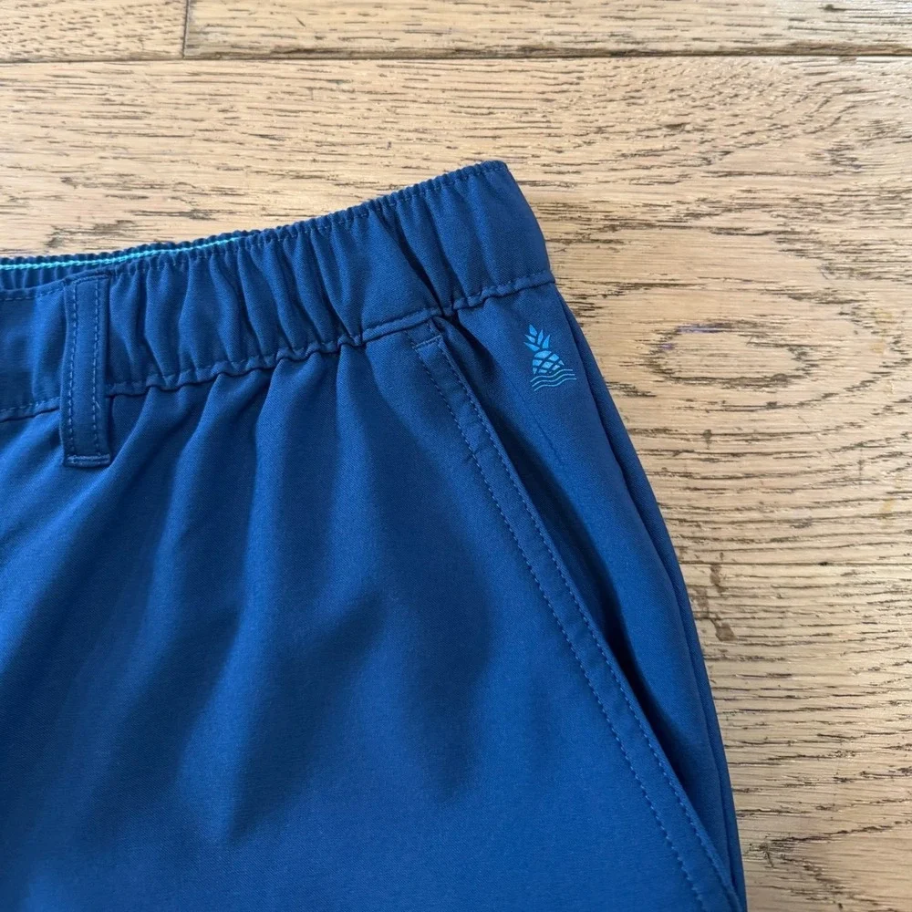 Chubbies Mens The New Avenues Performance Pants Navy‎ Blue Stretch Size XL (995)